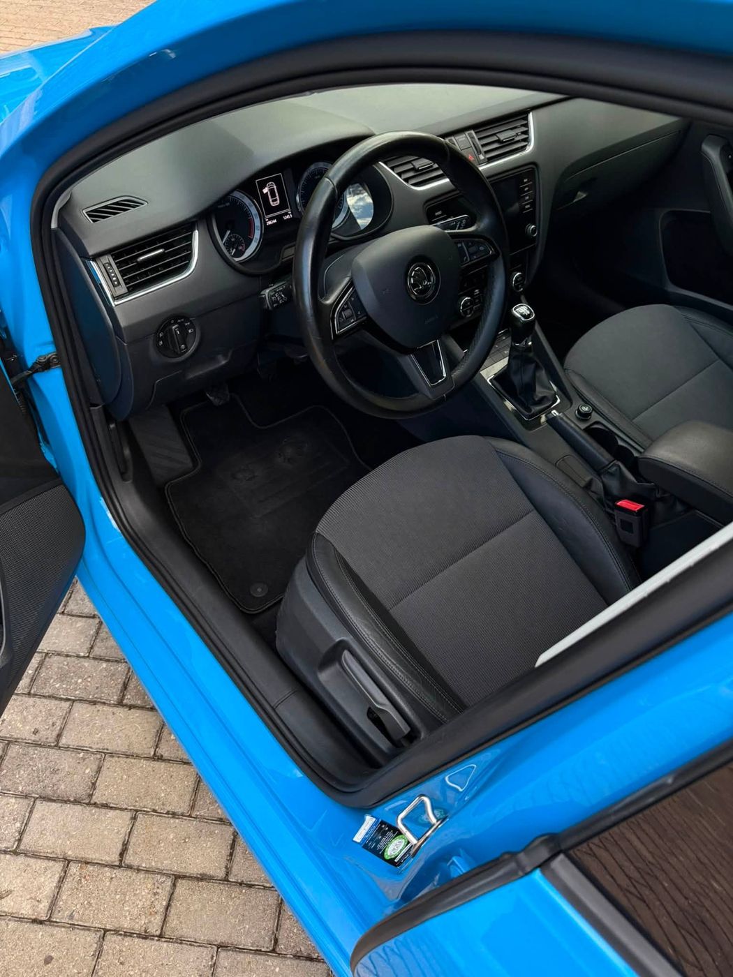 Škoda Octavia priekinis salonas